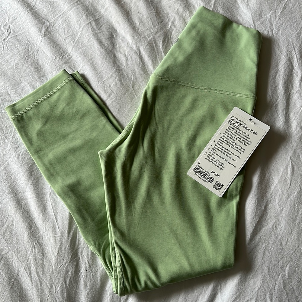 NWT Lululemon Align High Rise Leggings Crop 23inches